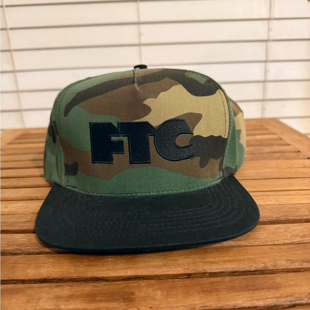 FTC Camouflage Snapback Hat